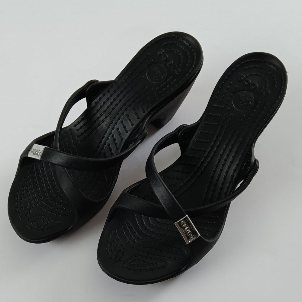 Crocks Cyprus Platform Sandals. - image 3